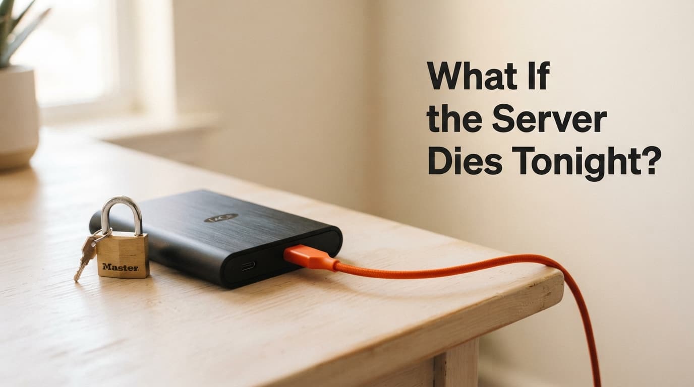 What If the Server Dies Tonight? - Business | Antbytelabs