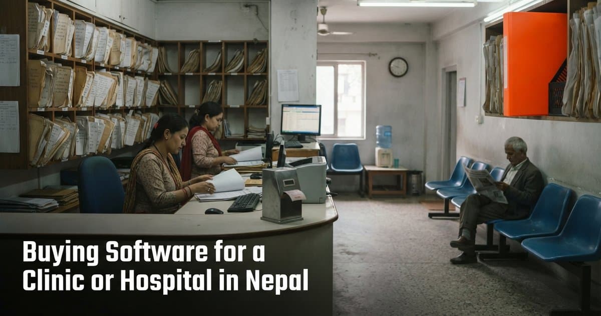 Buying Software for a Clinic or Hospital in Nepal - Industry | Antbytelabs