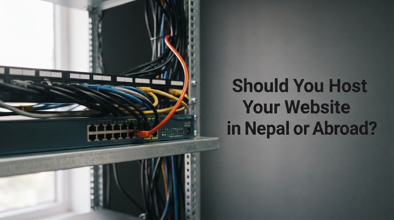 Should You Host Your Website in Nepal or Abroad? - Business | Antbytelabs