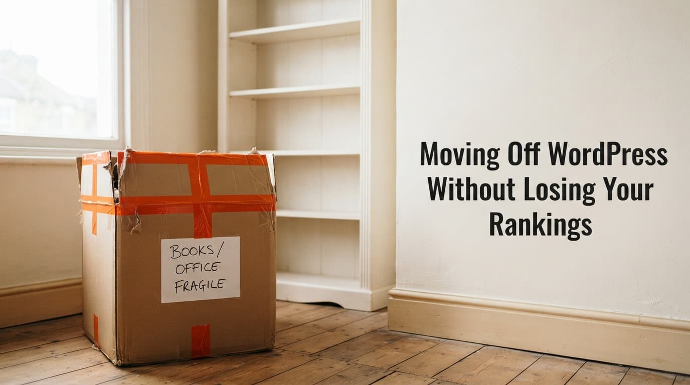 Moving Off WordPress Without Losing Your Rankings - Business | Antbytelabs