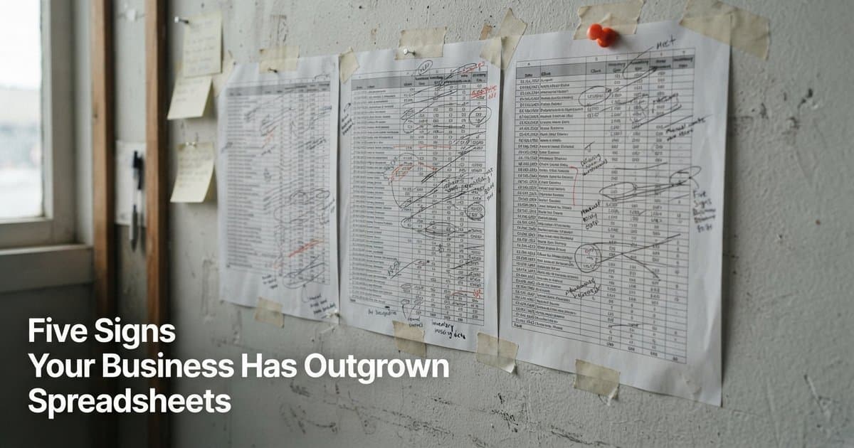 Five Signs Your Business Has Outgrown Spreadsheets - Strategy | Antbytelabs