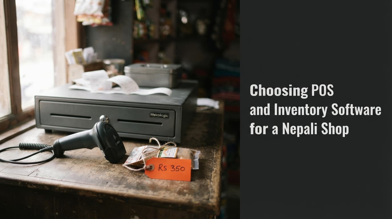 Choosing POS and Inventory Software for a Nepali Shop - Business | Antbytelabs