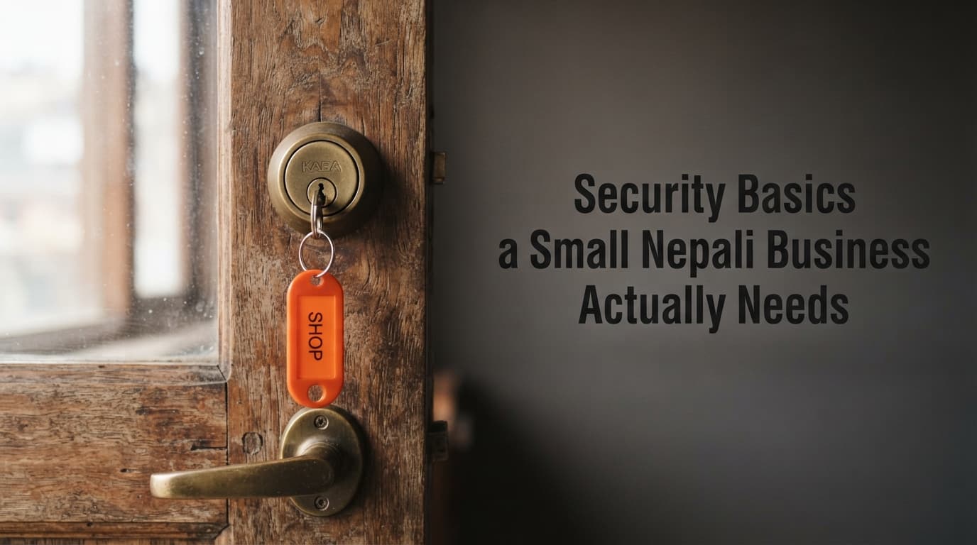 Security Basics a Small Nepali Business Actually Needs - Business | Antbytelabs