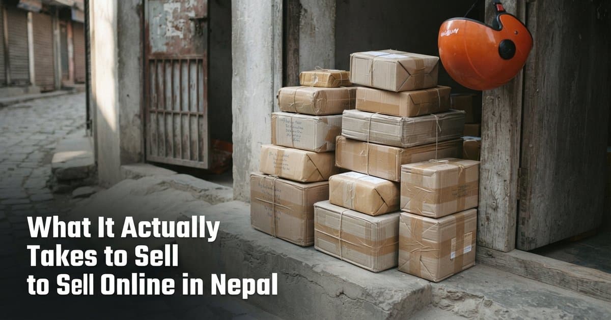 What It Actually Takes to Sell Online in Nepal - E-commerce | Antbytelabs