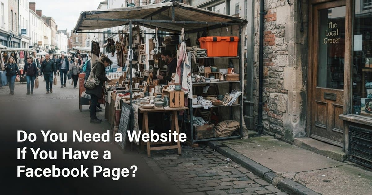 Do You Need a Website If You Have a Facebook Page? - Strategy | Antbytelabs