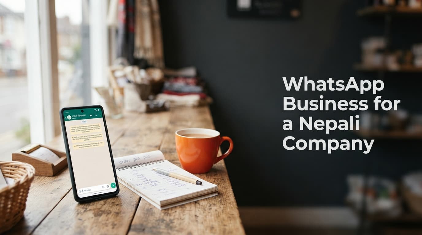 WhatsApp Business for a Nepali Company - Business | Antbytelabs