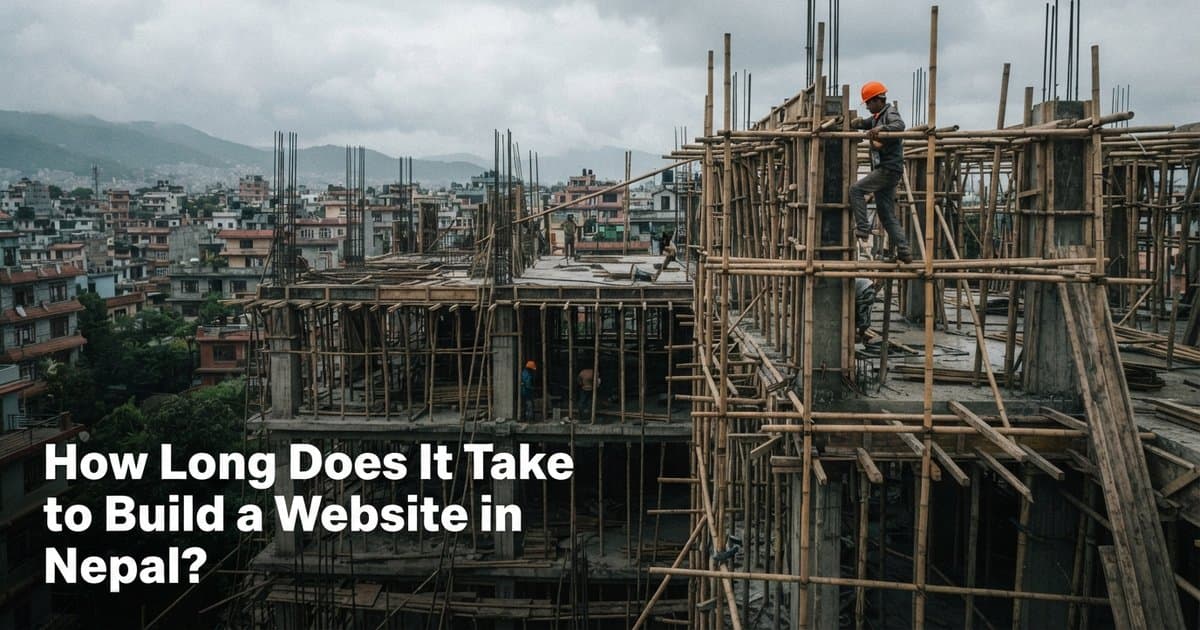 How Long Does It Take to Build a Website in Nepal?