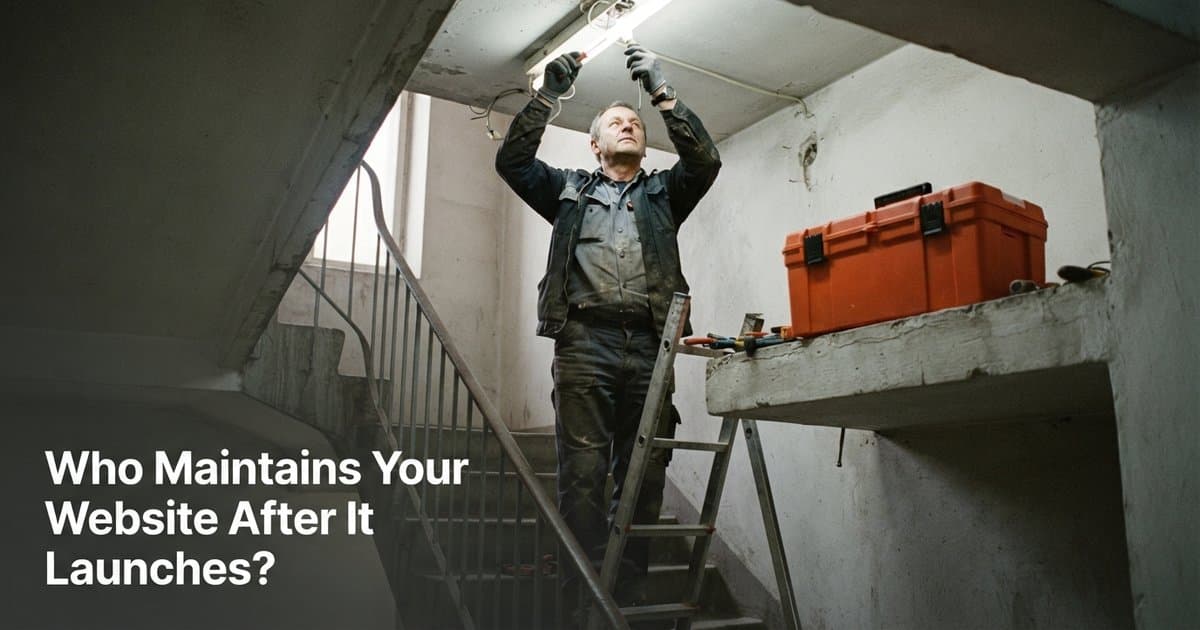 Who Maintains Your Website After It Launches?