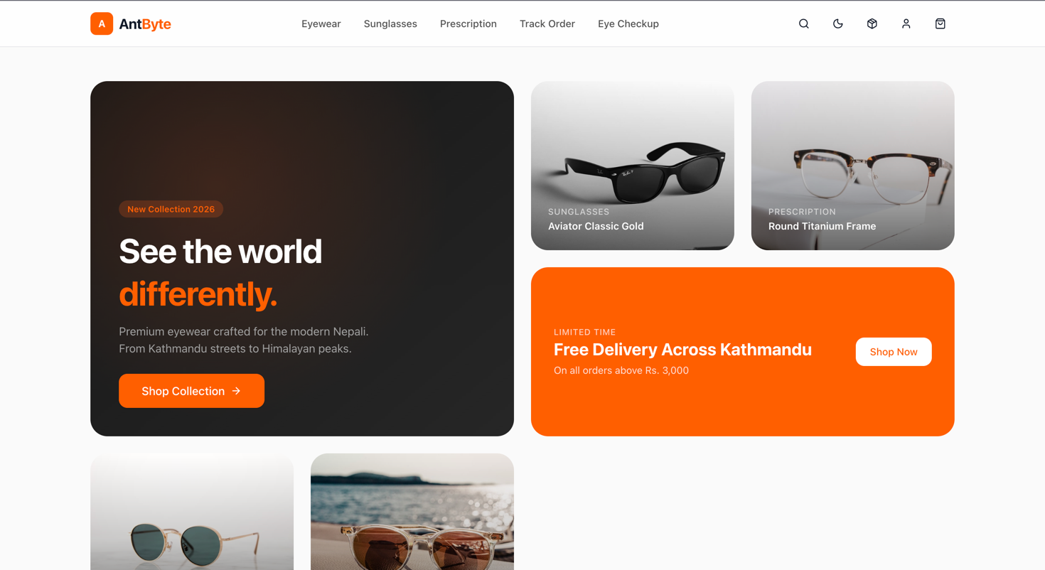 Full-Stack E-Commerce Platform — case study by Antbyte Labs Nepal
